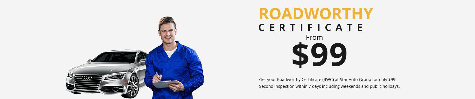 Roadworthy Certificate Melbourne – Cheap RWC Sunshine North